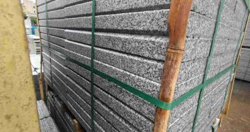 天津芝麻白楼梯踏步室外