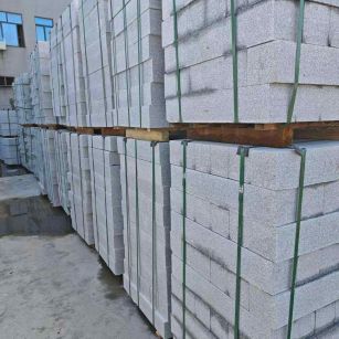 天津芝麻白路牙石，路侧石