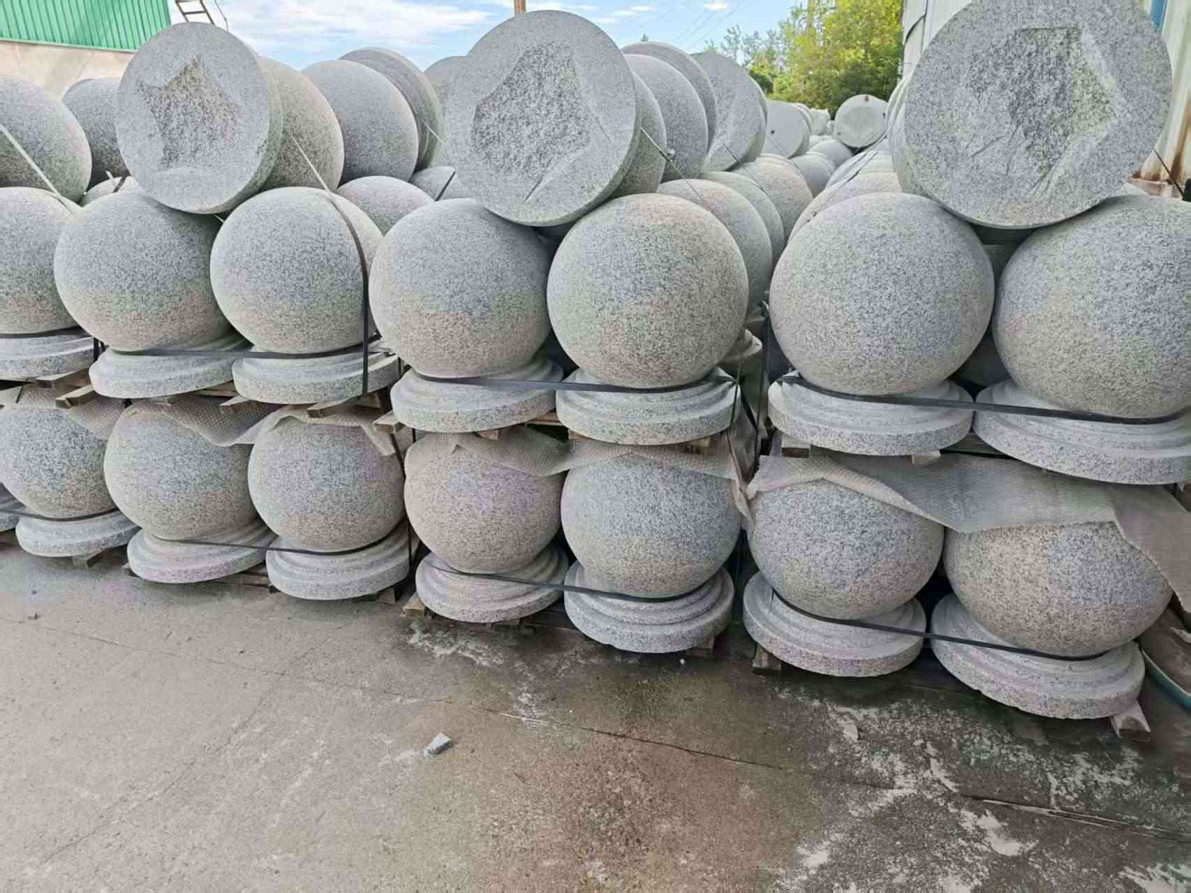 天津圆球石球挡车球