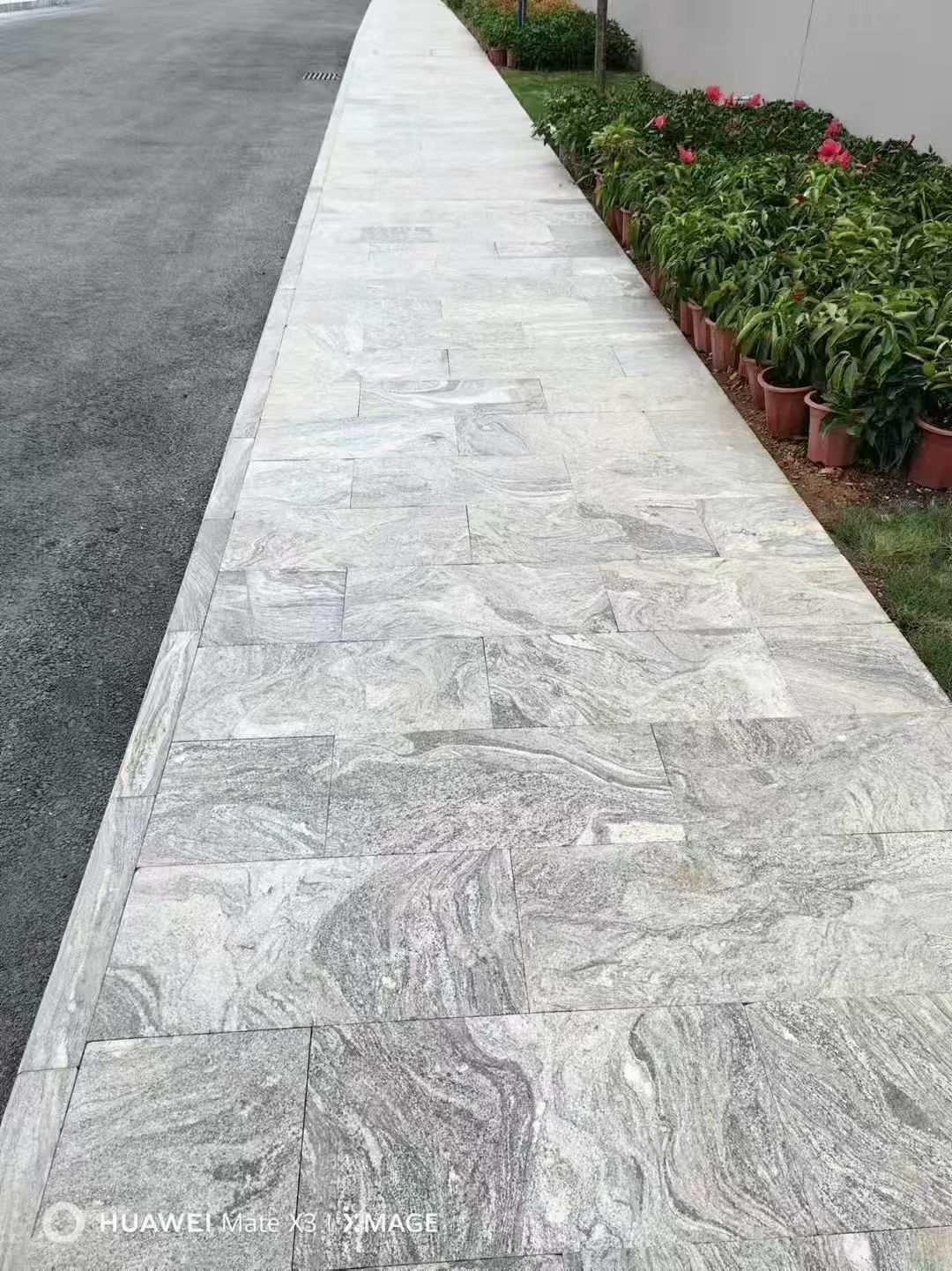 天津浪淘沙地铺石 夜里雪